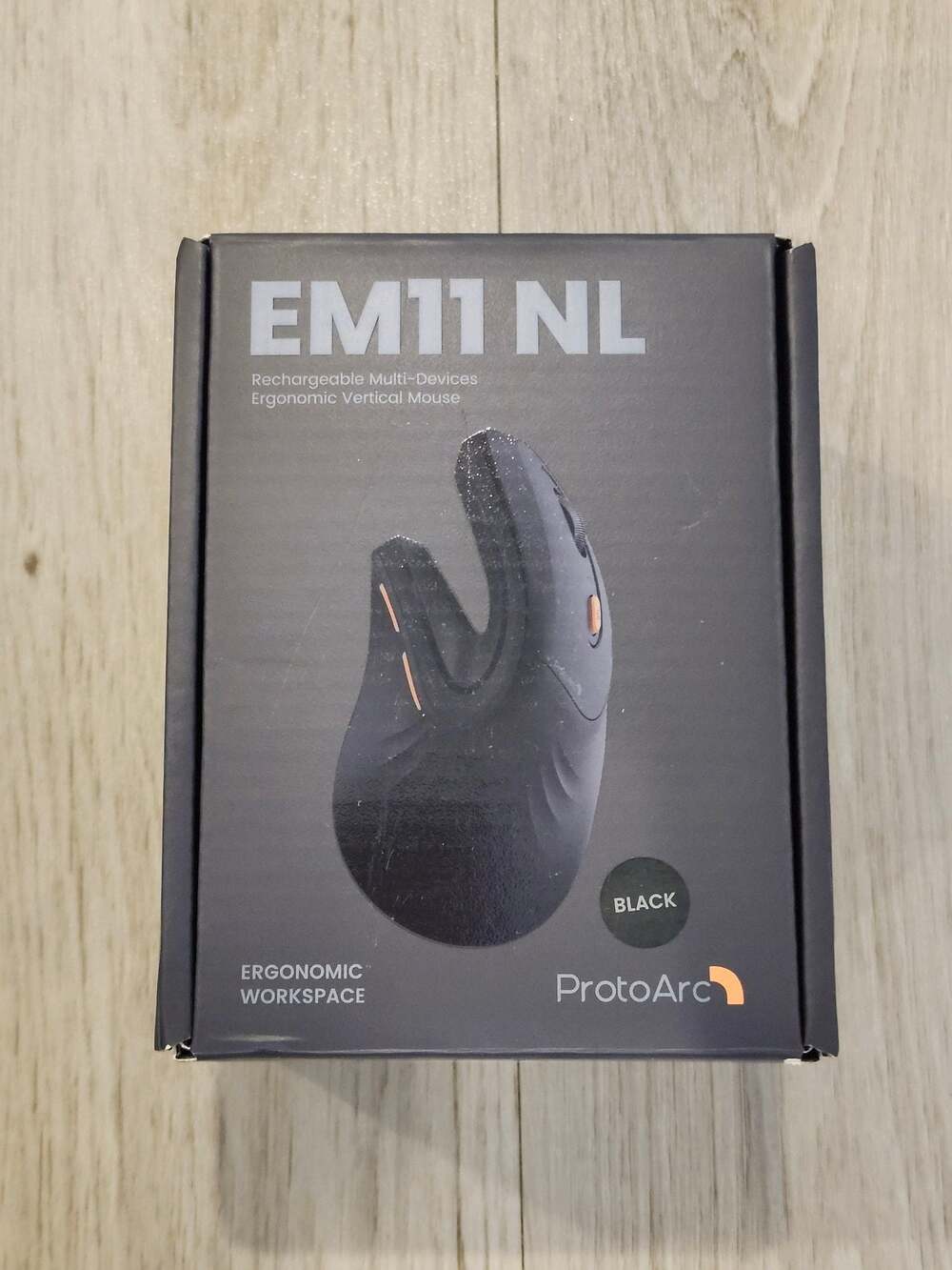 ProtoArc EM11 NL Rechargeable Ergonomic Mouse